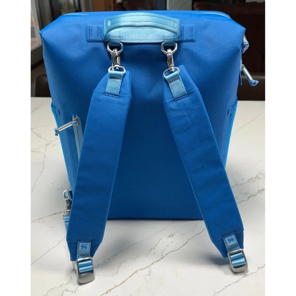 Stanley Madeleine Midi Cooler Backpack Azure Blue 14.8 QT 10-12990-007 NWT - Picture 6 of 11